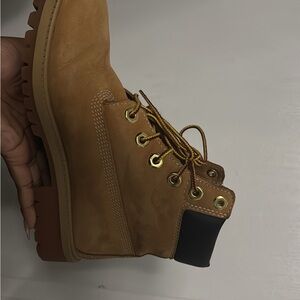 Timberland Women's Tan Combat Boots